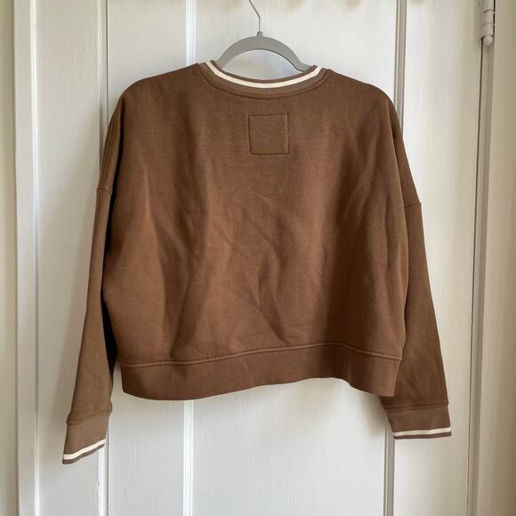 Madewell Betterterry Ringer Crop Sweatshirt - Picture 4 of 8